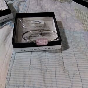 LUCA & DANNI PINK GINGHAM BRACELET